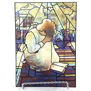 C. Michael Dudash He Shall Hear My Voice Stained Glass LIMITED EDITION #2108